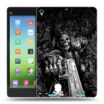 Силиконовый чехол на планшета Xiaomi MiPad с принтом Скелет