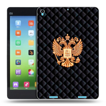 Силиконовый чехол на Xiaomi MiPad с принтом Герб России принт