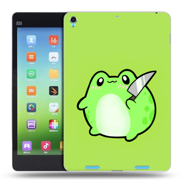 Силиконовый чехол на Xiaomi MiPad с принтом Лягушенок