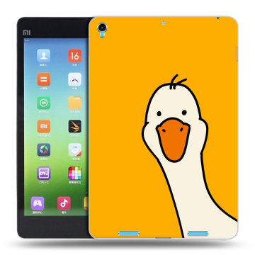 Силиконовый чехол на Xiaomi MiPad с принтом Утка
