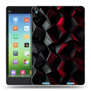 Силиконовый чехол на Xiaomi MiPad с принтом Абстракция