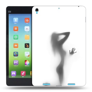 Силиконовый чехол на Xiaomi MiPad с принтом Силуэт