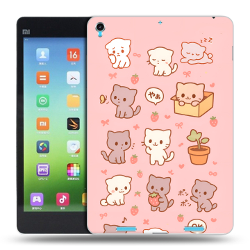 Силиконовый чехол на Xiaomi MiPad с принтом Hello Kitty Хелоу Кити