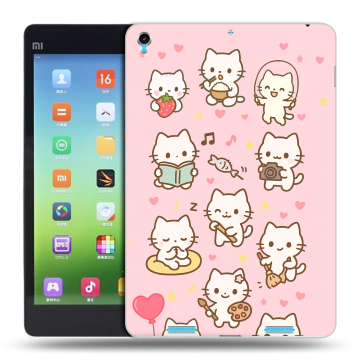Силиконовый чехол на Xiaomi MiPad с принтом Hello Kitty Хелоу Кити