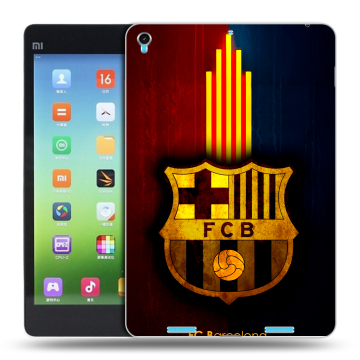 Силиконовый чехол на Xiaomi MiPad с принтом Барселона Barcelona