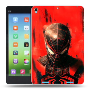Силиконовый чехол на Xiaomi MiPad с принтом человек паук spiderman