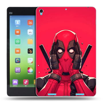 Силиконовый чехол на Xiaomi MiPad с принтом Дедпул Deadpool