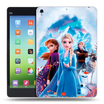 Силиконовый чехол на Xiaomi MiPad с принтом Холодное сердце Frozen