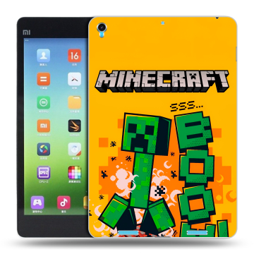 Силиконовый чехол на Xiaomi MiPad с принтом Майнкрафт Minecraft