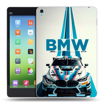 Силиконовый чехол на Xiaomi MiPad с принтом БМВ BMW