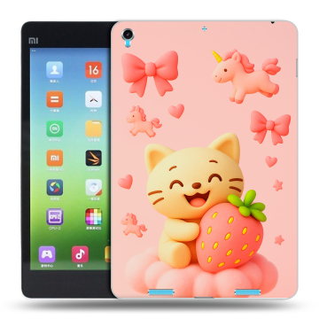 Силиконовый чехол на Xiaomi MiPad с принтом для девочек