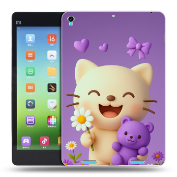 Силиконовый чехол на Xiaomi MiPad с принтом для девочек
