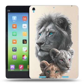 Силиконовый чехол на Xiaomi MiPad с принтом Львы Силиконовый чехол на Xiaomi MiPad с принтом Львы