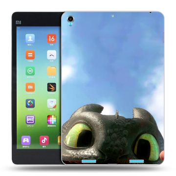 Силиконовый чехол на Xiaomi MiPad с принтом Как приручить дракона