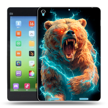 Силиконовый чехол на планшета Xiaomi MiPad с принтом Медведь Силиконовый чехол на планшета Xiaomi MiPad с принтом Медведь