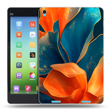 Силиконовый чехол на планшета Xiaomi MiPad с принтом Цветы Силиконовый чехол на планшета Xiaomi MiPad с принтом Цветы
