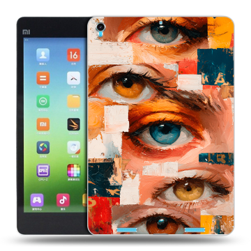 Силиконовый чехол на планшета Xiaomi MiPad с принтом Модный принт Силиконовый чехол на планшета Xiaomi MiPad с принтом Модный принт