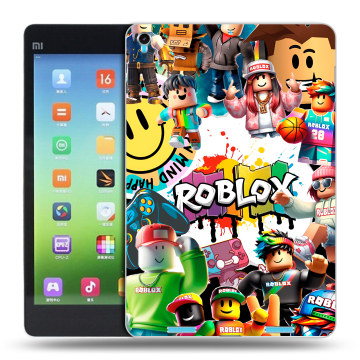 Силиконовый чехол на планшета Xiaomi MiPad с принтом Roblox Роблокс Силиконовый чехол на планшета Xiaomi MiPad с принтом Roblox Роблокс