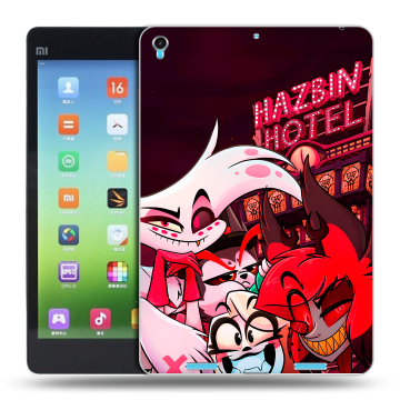 Силиконовый чехол на планшета Xiaomi MiPad с принтом Hazbin Hotel Отель Хазбин Силиконовый чехол на планшета Xiaomi MiPad с принтом Hazbin Hotel Отель Хазбин