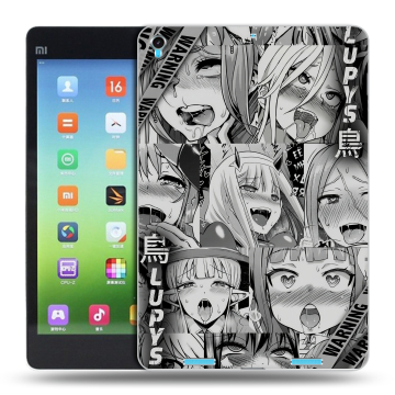 Силиконовый чехол на Xiaomi MiPad с принтом Ahegao Ахегао Аниме