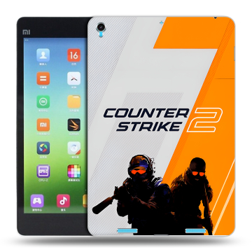 Силиконовый чехол на Xiaomi MiPad с принтом Counter Strike