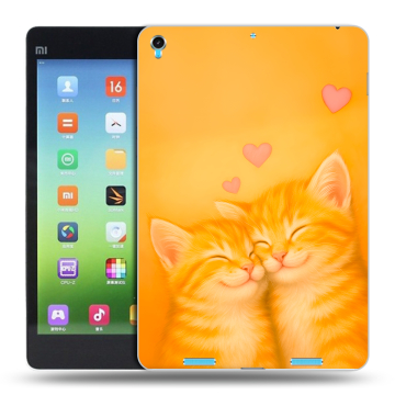 Силиконовый чехол на Xiaomi MiPad с принтом Милые котята