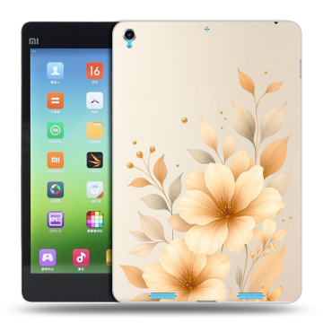 Силиконовый чехол на Xiaomi MiPad с принтом для девушки