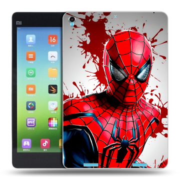 Силиконовый чехол на Xiaomi MiPad с принтом Spiderman Человек паук