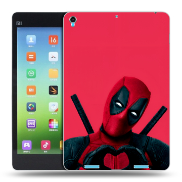 Силиконовый чехол на Xiaomi MiPad с принтом Дедпул Deadpool