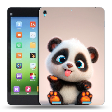 Силиконовый чехол на Xiaomi MiPad с принтом милая панда