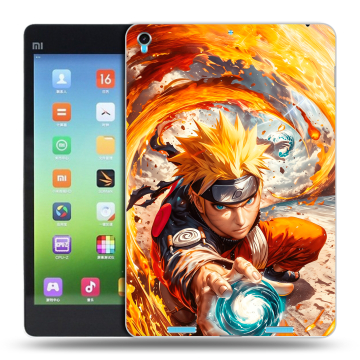 Силиконовый чехол на Xiaomi MiPad с принтом Аниме Наруто Naruto