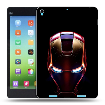 Силиконовый чехол на Xiaomi MiPad с принтом IronMan Железный человек