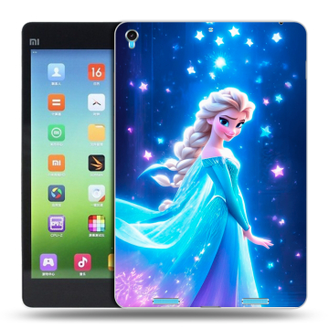 Силиконовый чехол на Xiaomi MiPad с принтом Холодное сердце Frozen