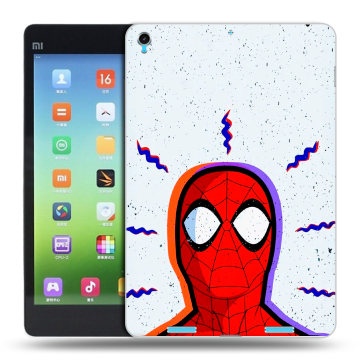 Силиконовый чехол на Xiaomi MiPad с принтом Spiderman Человек паук