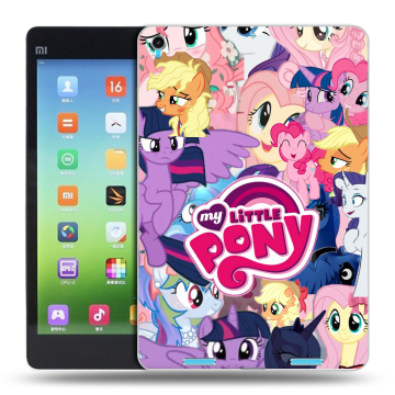 Силиконовый чехол на Xiaomi MiPad с принтом My little pony Дружба чудо