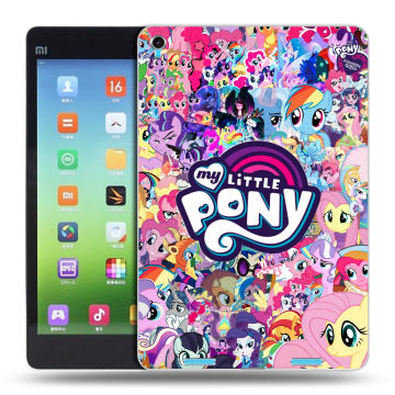Силиконовый чехол на Xiaomi MiPad с принтом My little pony Дружба чудо