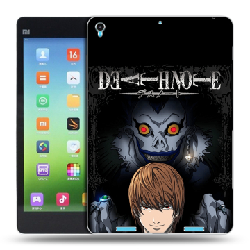 Силиконовый чехол на Xiaomi MiPad с принтом Death note Тетрадь смерти