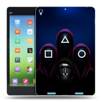 Силиконовый чехол на Xiaomi MiPad с принтом Игра Кальмара