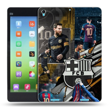 Силиконовый чехол на Xiaomi MiPad с принтом Messi Barcelona