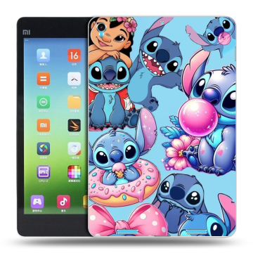 Силиконовый чехол на Xiaomi MiPad с принтом Лило и Стич