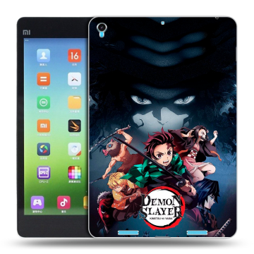 Силиконовый чехол на Xiaomi MiPad с принтом Demon Slayer Клинок рассекающий демонов