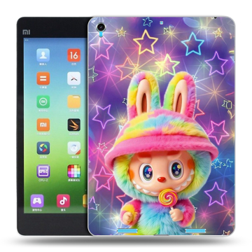 Силиконовый чехол на Xiaomi MiPad с принтом Labubu Лабубу