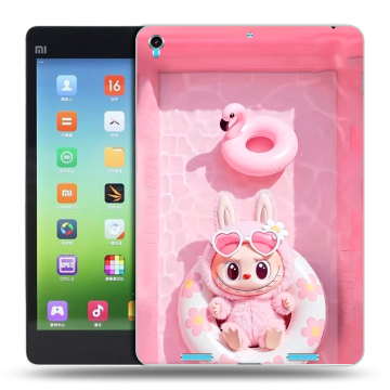 Силиконовый чехол на Xiaomi MiPad с принтом Labubu Лабубу