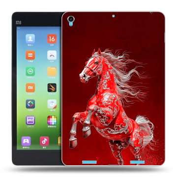 Силиконовый чехол на Xiaomi MiPad с принтом Новый год