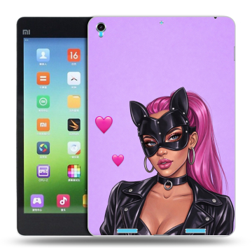 Силиконовый чехол на Xiaomi MiPad с принтом женский Силиконовый чехол на Xiaomi MiPad с принтом женский