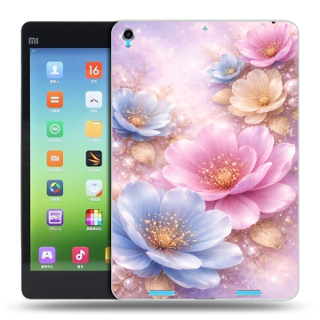 Силиконовый чехол на Xiaomi MiPad с принтом женский