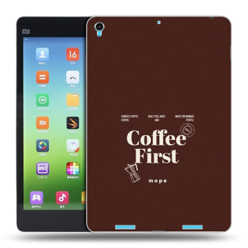 Силиконовый чехол на Xiaomi MiPad с принтом женский