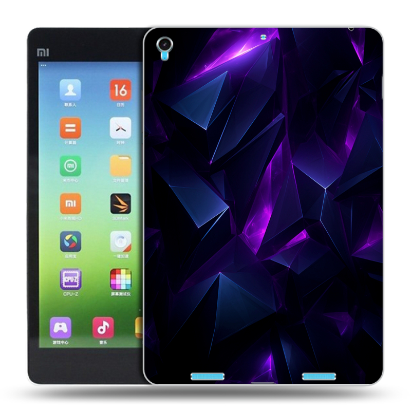 Силиконовый чехол на Xiaomi MiPad с принтом Абстракиция Силиконовый чехол на Xiaomi MiPad с принтом Абстракиция