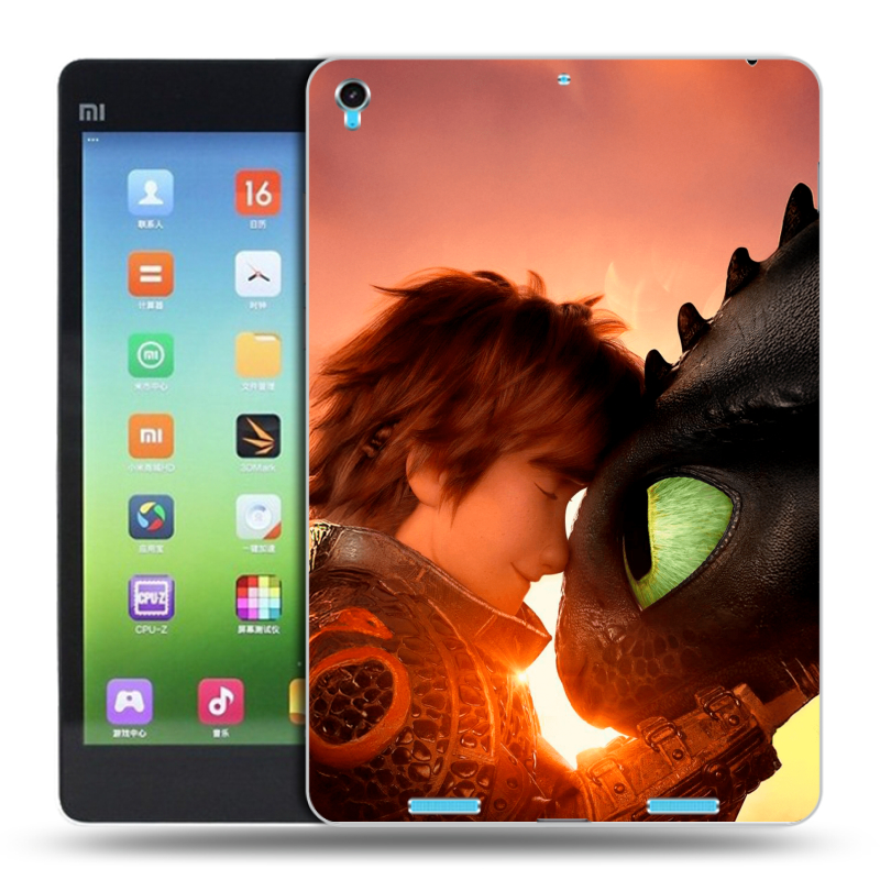 Силиконовый чехол на Xiaomi MiPad с принтом Как приручить дракона Силиконовый чехол на Xiaomi MiPad с принтом Как приручить дракона