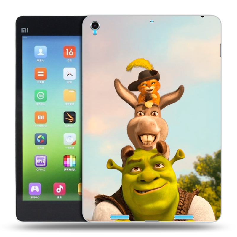 Силиконовый чехол на Xiaomi MiPad с принтом Шрек Shrek Силиконовый чехол на Xiaomi MiPad с принтом Шрек Shrek